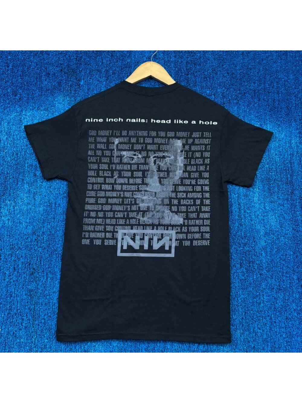 Nine Inch Nails Head Like A Hole Rock T-Shirt Size Small